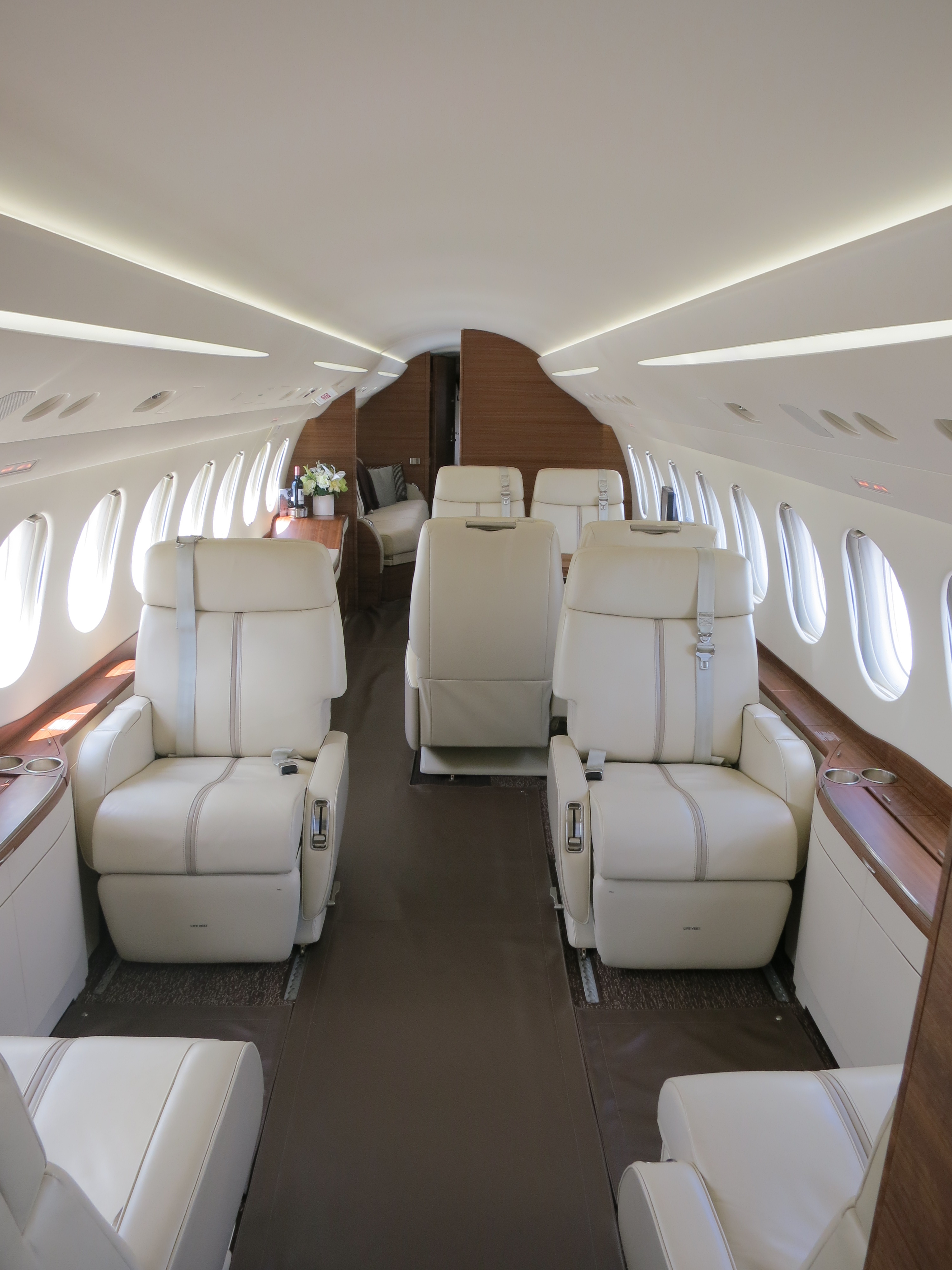 Luxury cabin interior